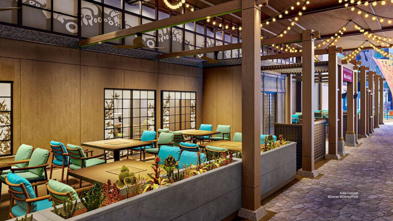 「モンスターズ・インク」にインスパイアされた日本料理レストラン『マイク&サリーズ』