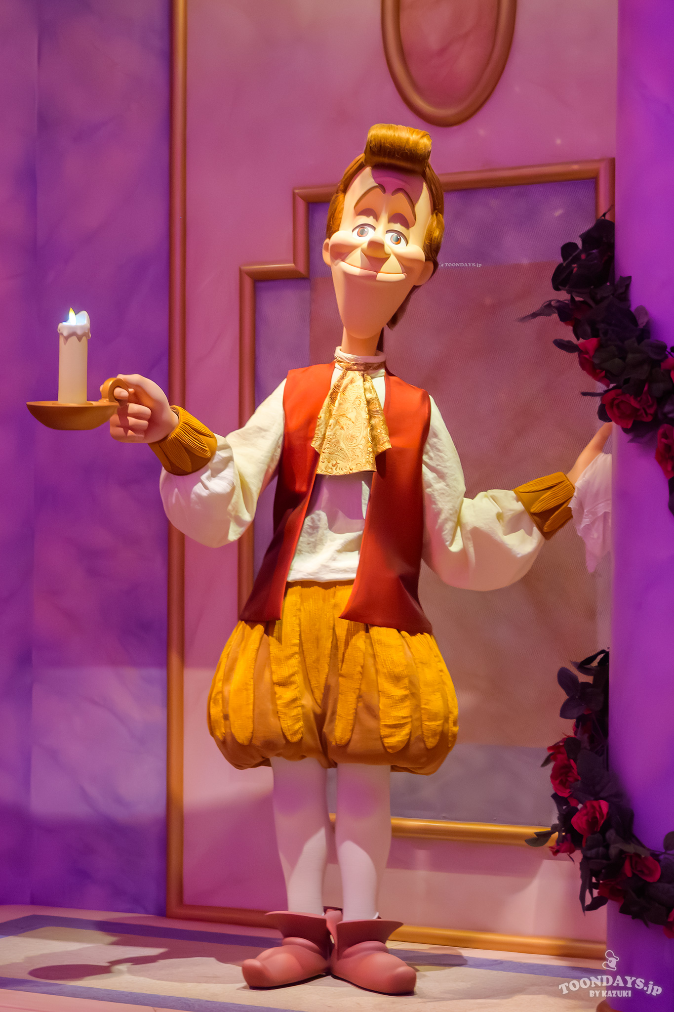 ルミエール　東京ディズニーランド TDL「美女と野獣魔法のものがたり」のルミエール | TOONDAYS【トゥーン