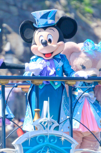 TDS「スパークリング・ジュビリー・セレブレーション」に登場するミッキーマウス1