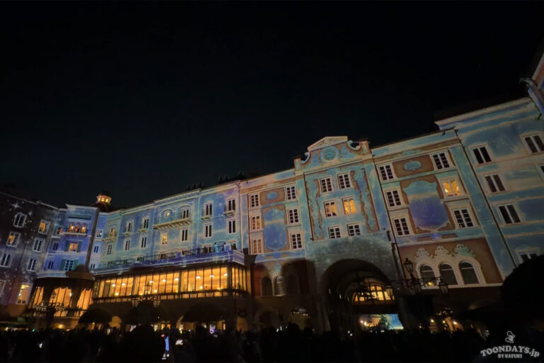 TDS25周年の夜の環境演出「スパークリング・ジュビリー・ナイト」4