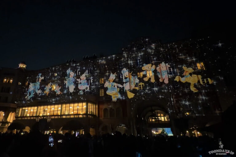 TDS25周年の夜の環境演出「スパークリング・ジュビリー・ナイト」5